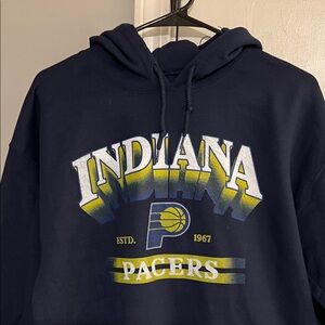 NBA Indiana Pacers Navy Blue Hoodie